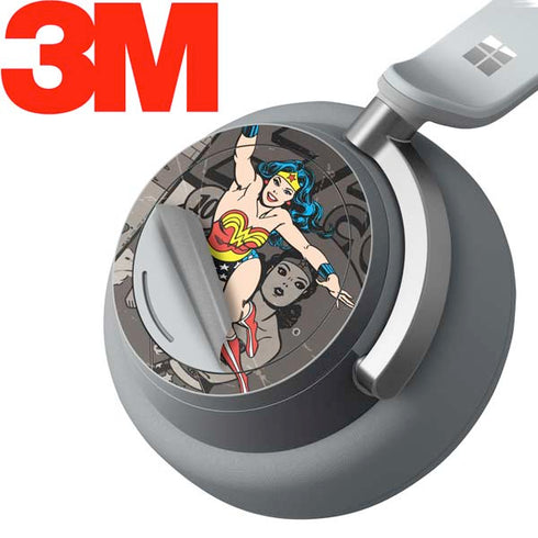 DC Comics Wonder Woman Vintage pose pattern Surface Headphones Skin